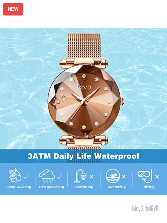 Ultra-Thin Stainless Steel Mesh Strap Quartz Wrist Watch Analog Water Resistant main image 4